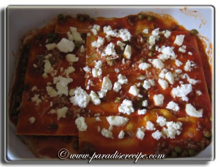 Lasagne alla Fabio pronte per il forno