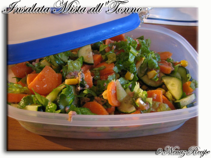 Insalata mista all’Tonno