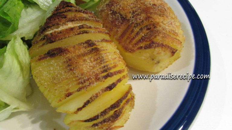 Hasselbackspotatis